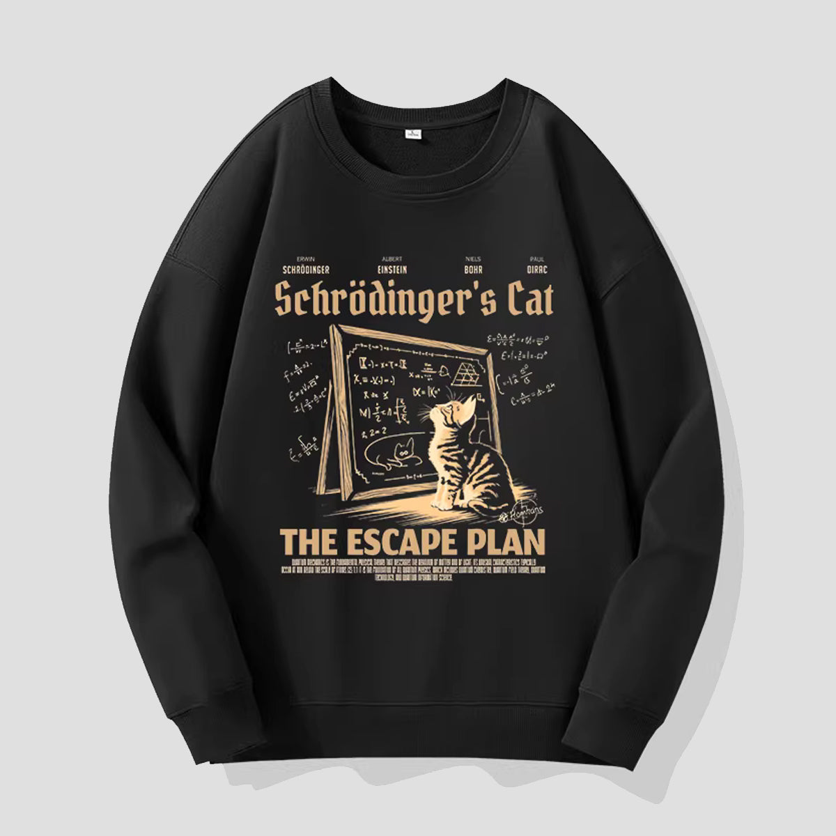 Schrödinger’s Cat ESCAPE PLAN スウェット