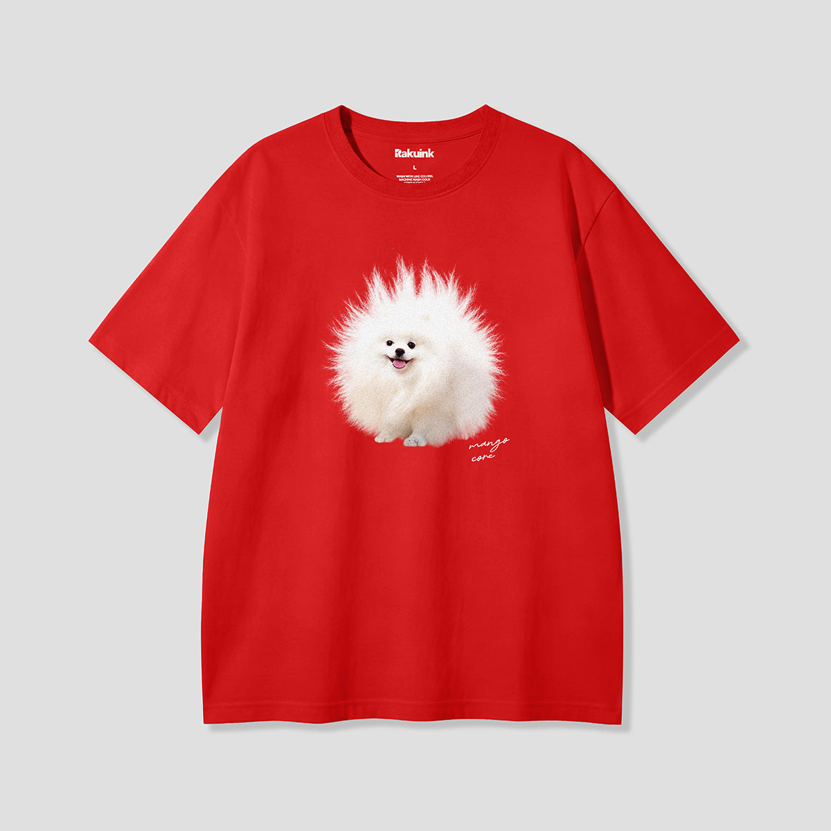 【予約】ビッグマンゴーコア ポメラニアンTシャツ