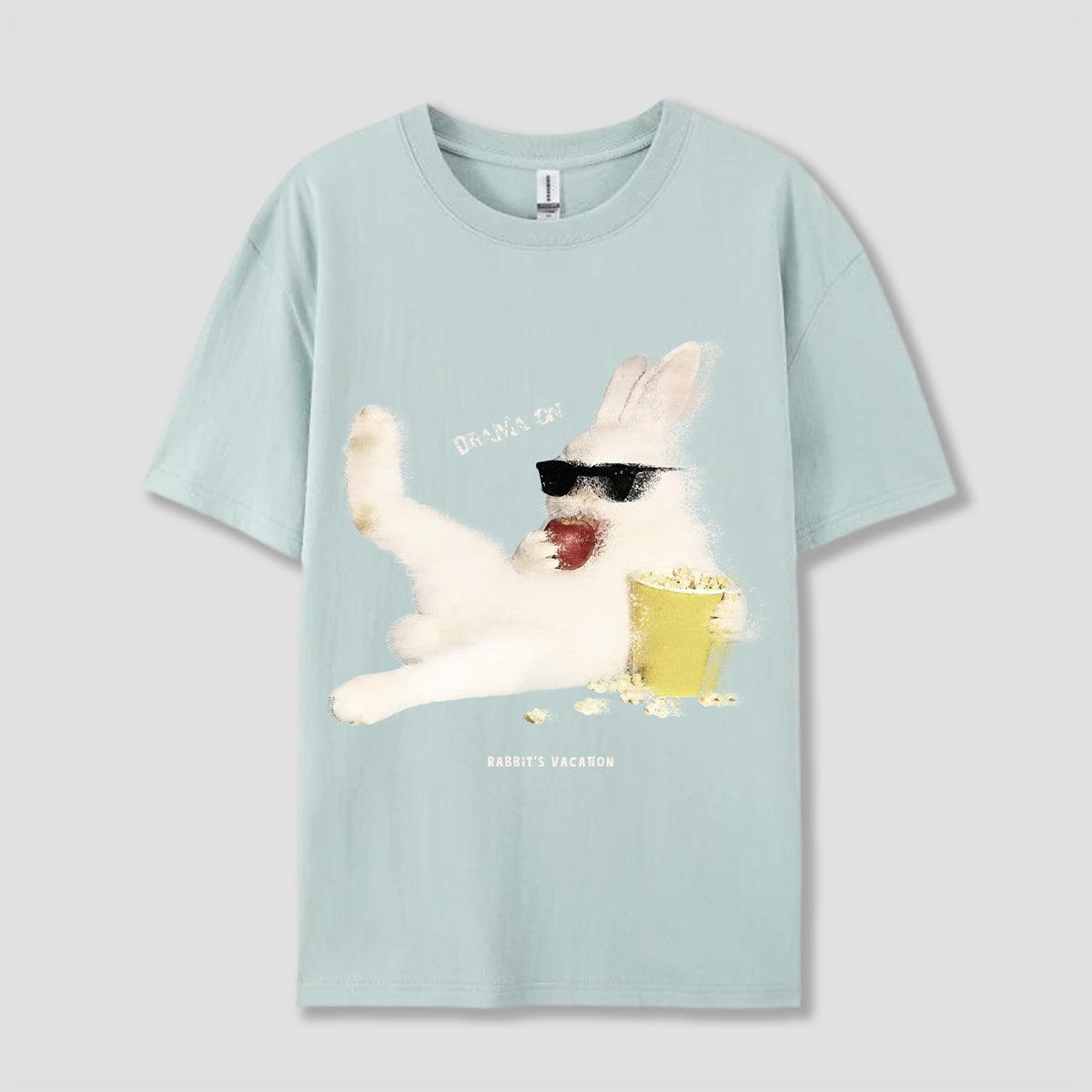 ラビットバケーション グラフィック Tシャツ