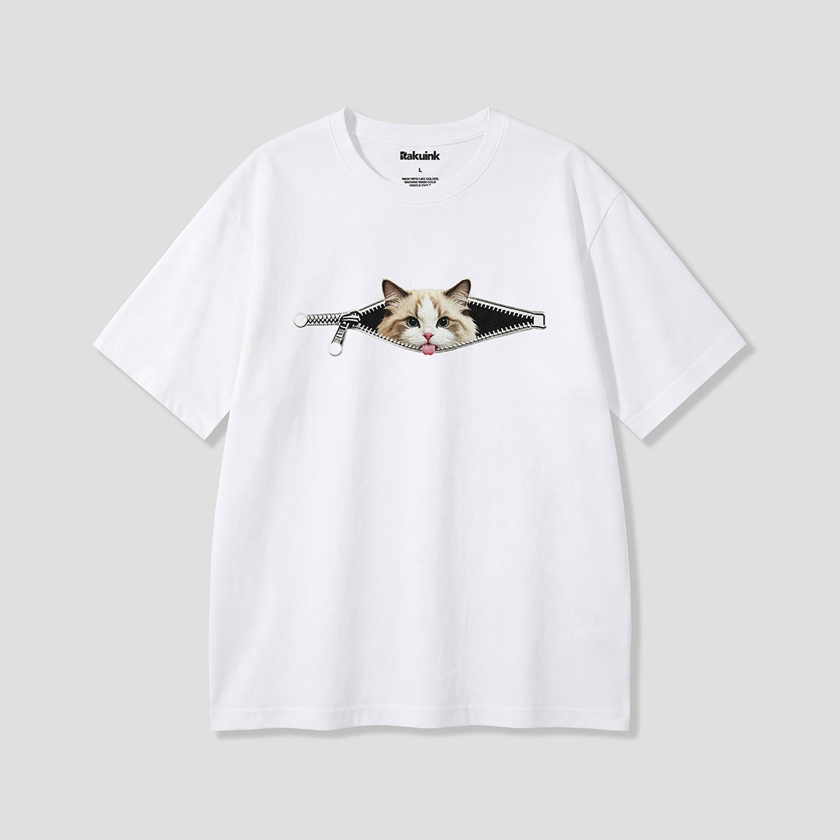 【予約】ペロッとラグドール フォトグラフィックTシャツ