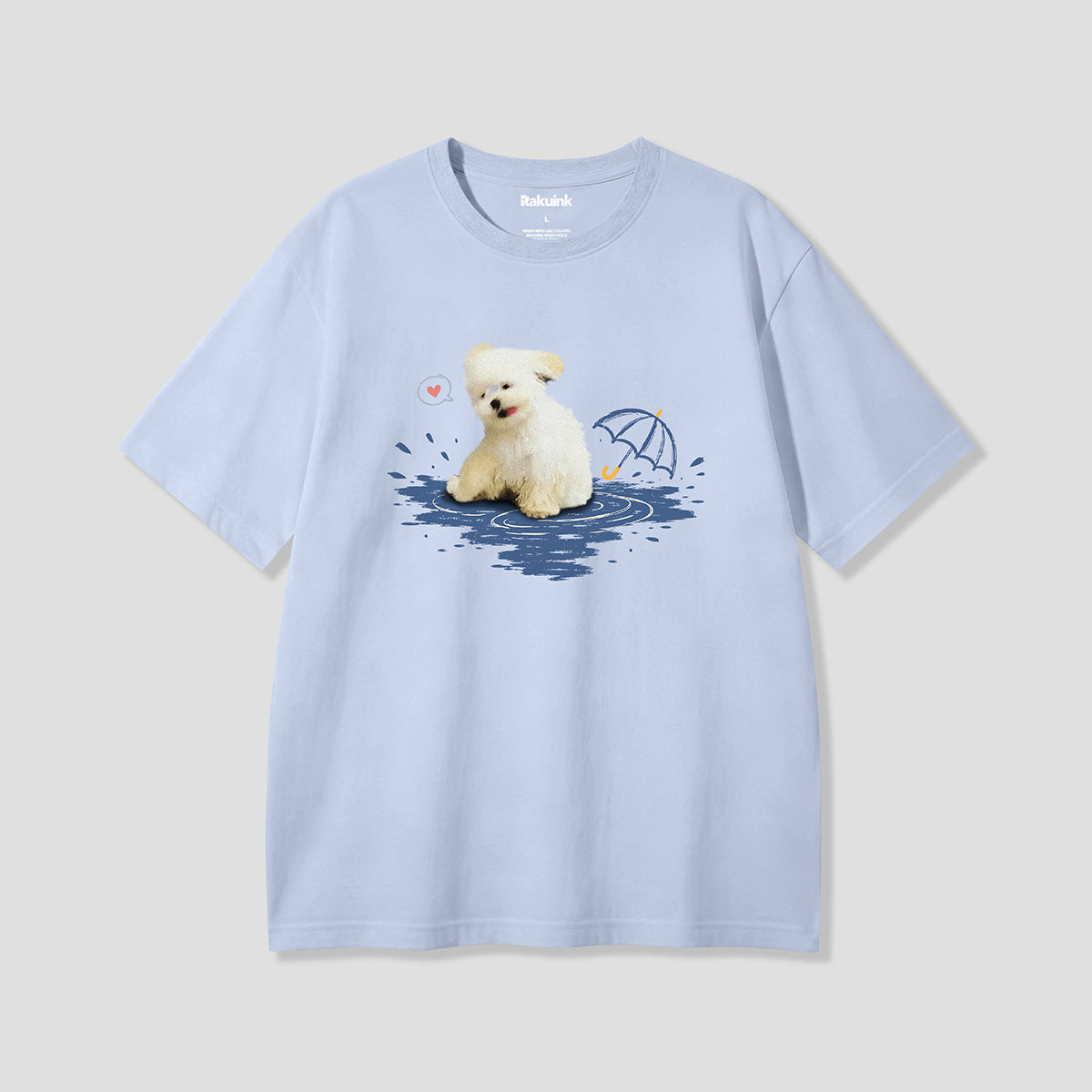 【予約】WET HAPPY ワンコ グラフィックTシャツ