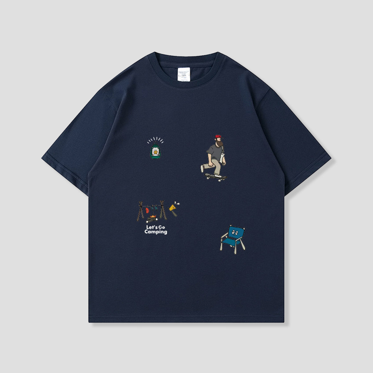 キャンプミックス グラフィックTシャツ