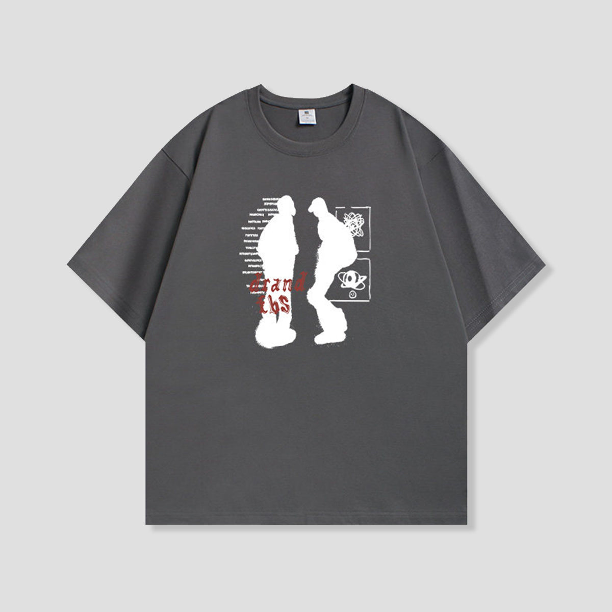 スタンドオフ シルエットグラフィックTシャツ
