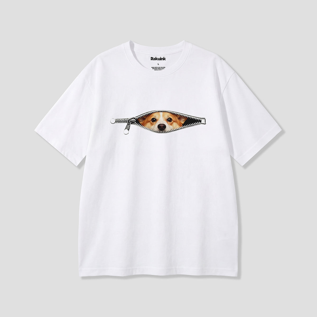 【予約】ジップインコーギー グラフィックTシャツ