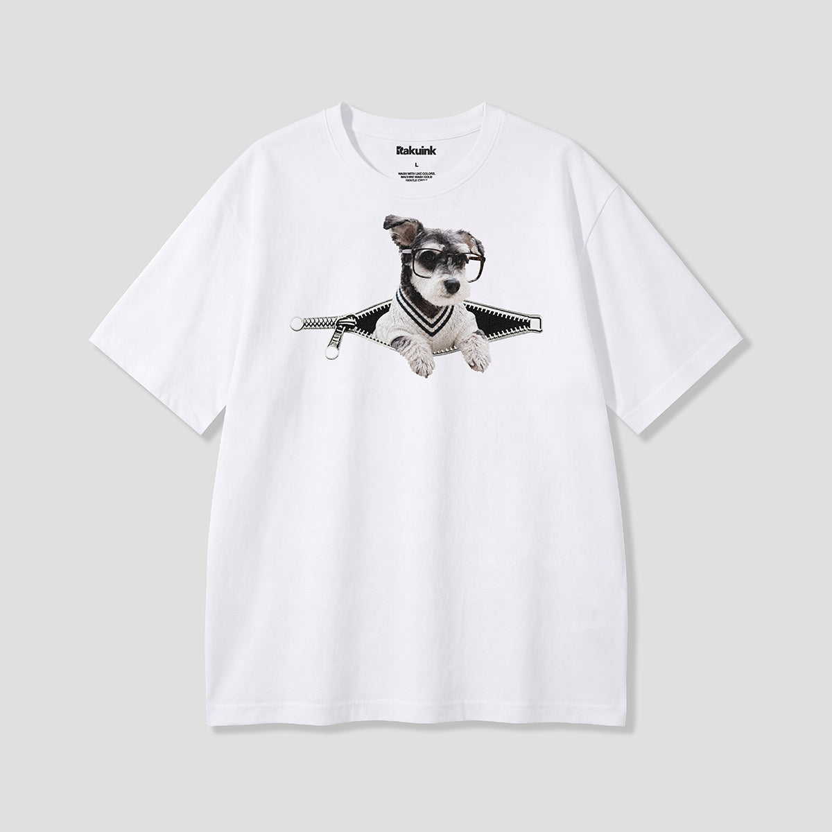 【予約】ジップシュナウザー(サングラス) Tシャツ