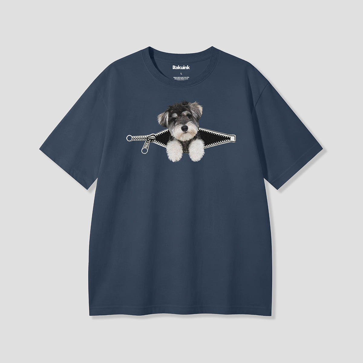 【予約】ジップアウトシュナウザー グラフィックTシャツ