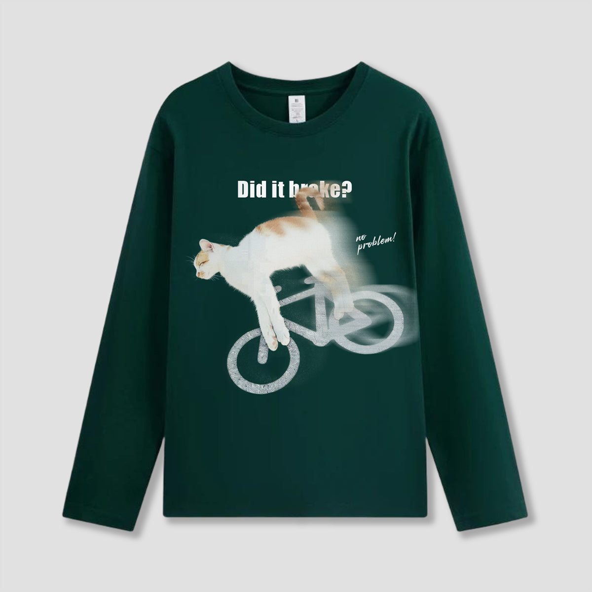【予約】Did it break? キャット バイク ロングスリーブ