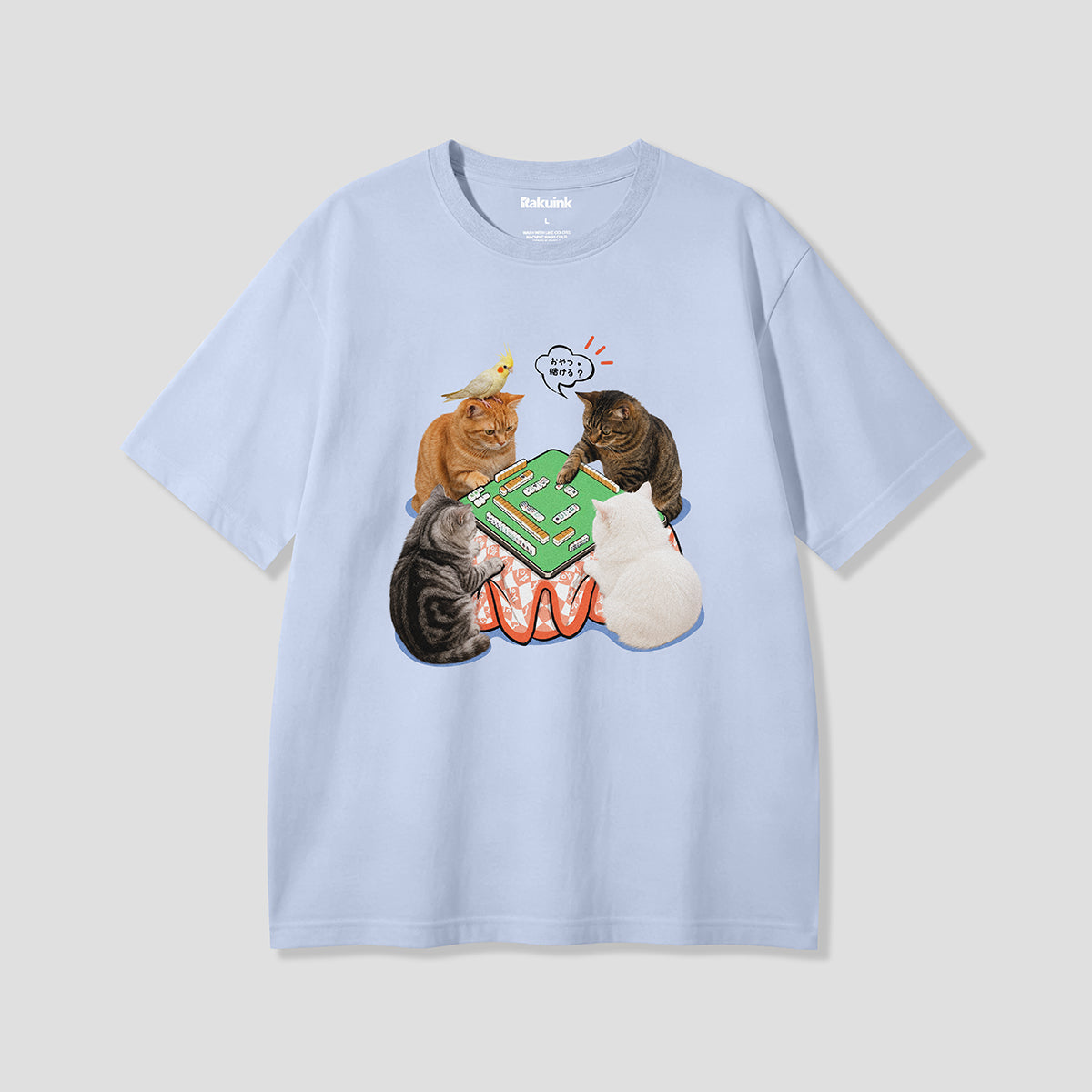 【予約】MEOWJONG キャットグラフィックTシャツ