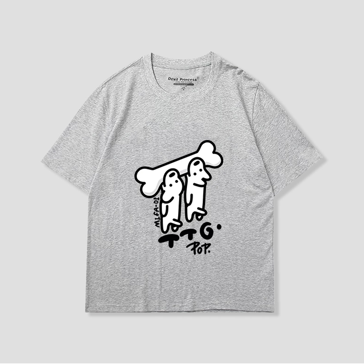 ハングオンボーンドッグ グラフィックTシャツ