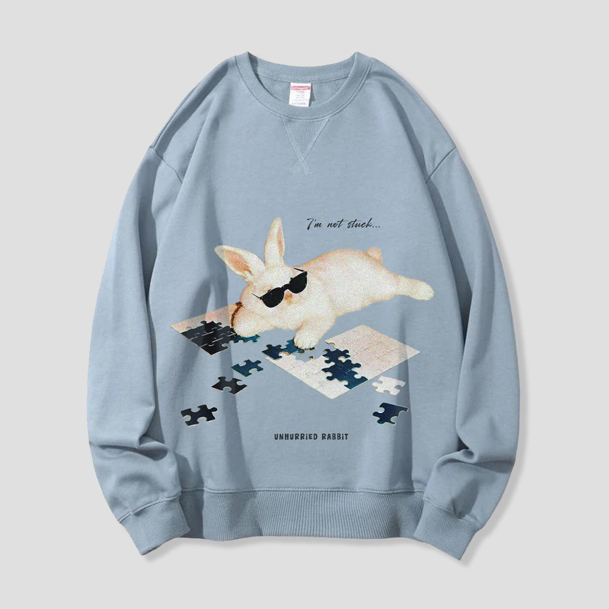 【予約】Unhurried Rabbit グラフィックスウェット