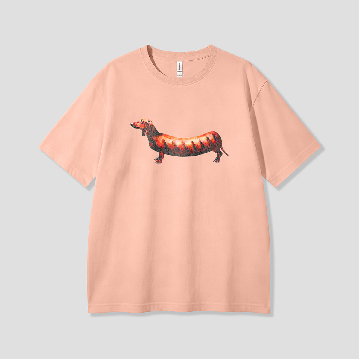 【予約】ちょいアツ ダックスフンドプリントTシャツ