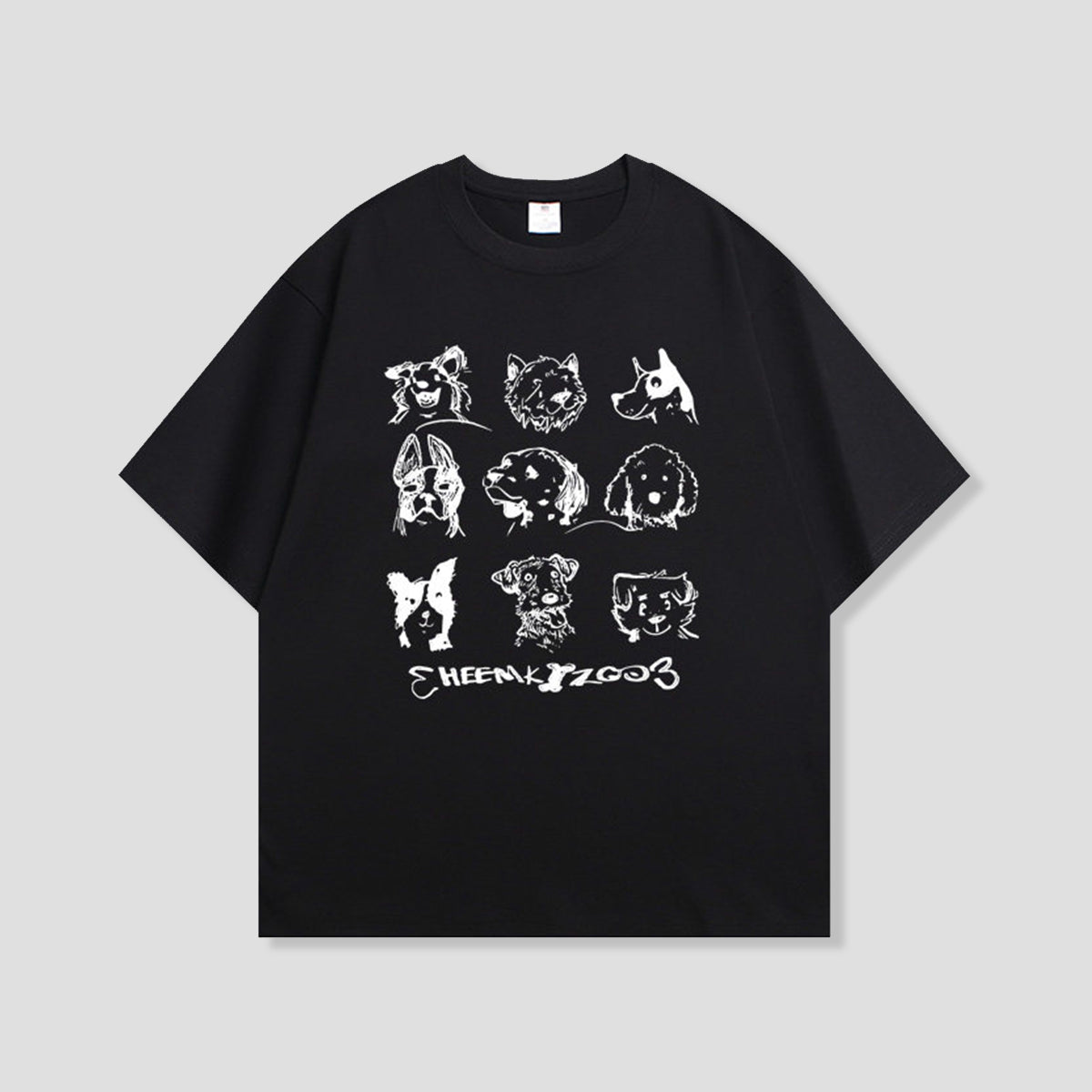 スケッチドッグス グラフィックTシャツ