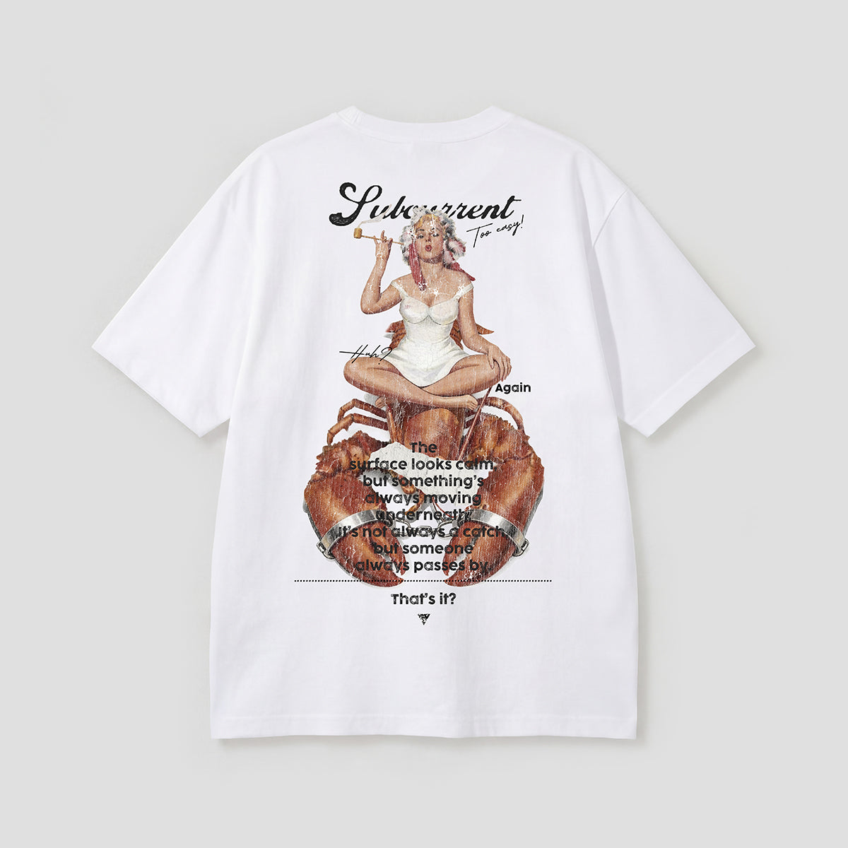 【予約】ロブスター覇者 バックプリントTシャツ