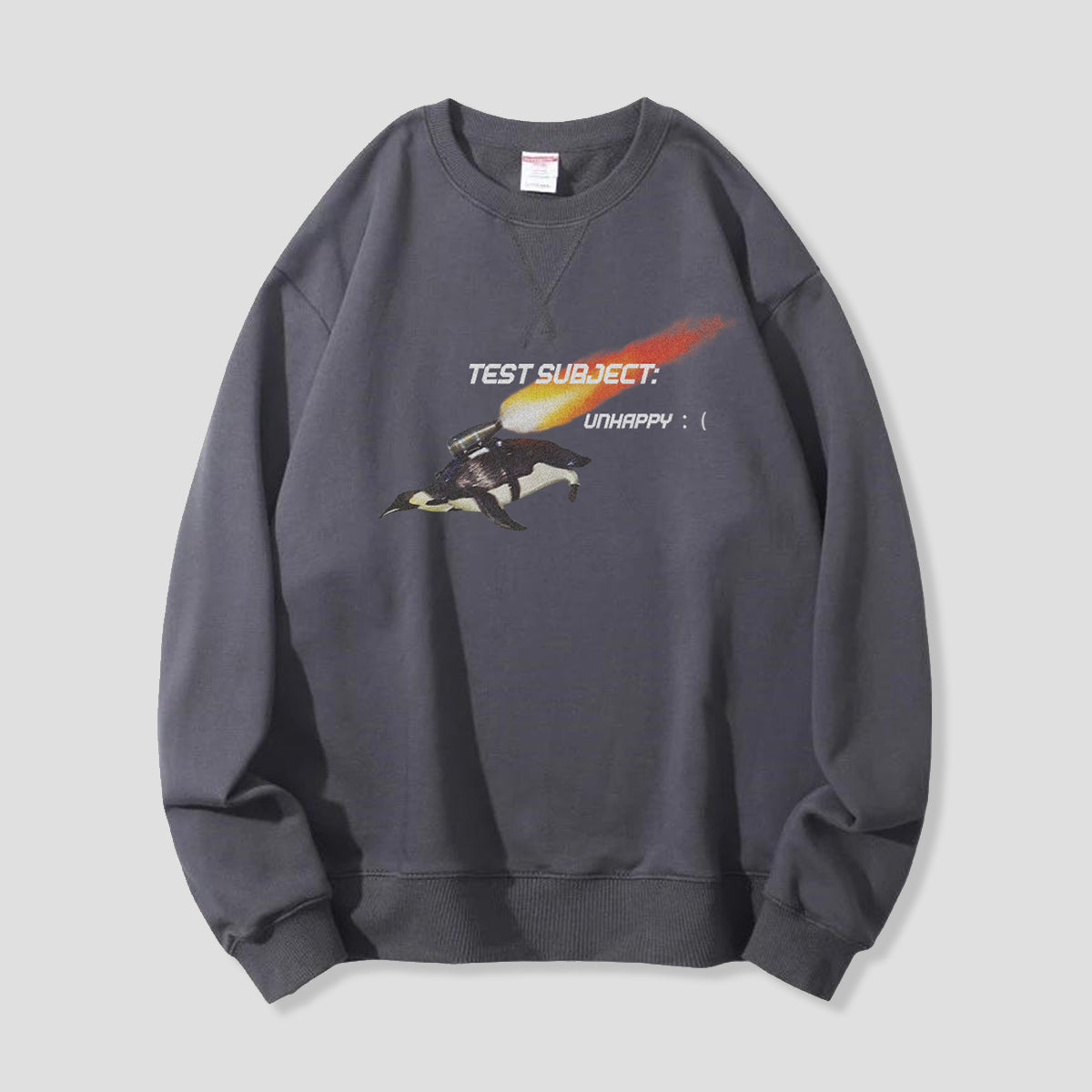 【予約】Unhappy Test Subject ペンギン グラフィックスウェット