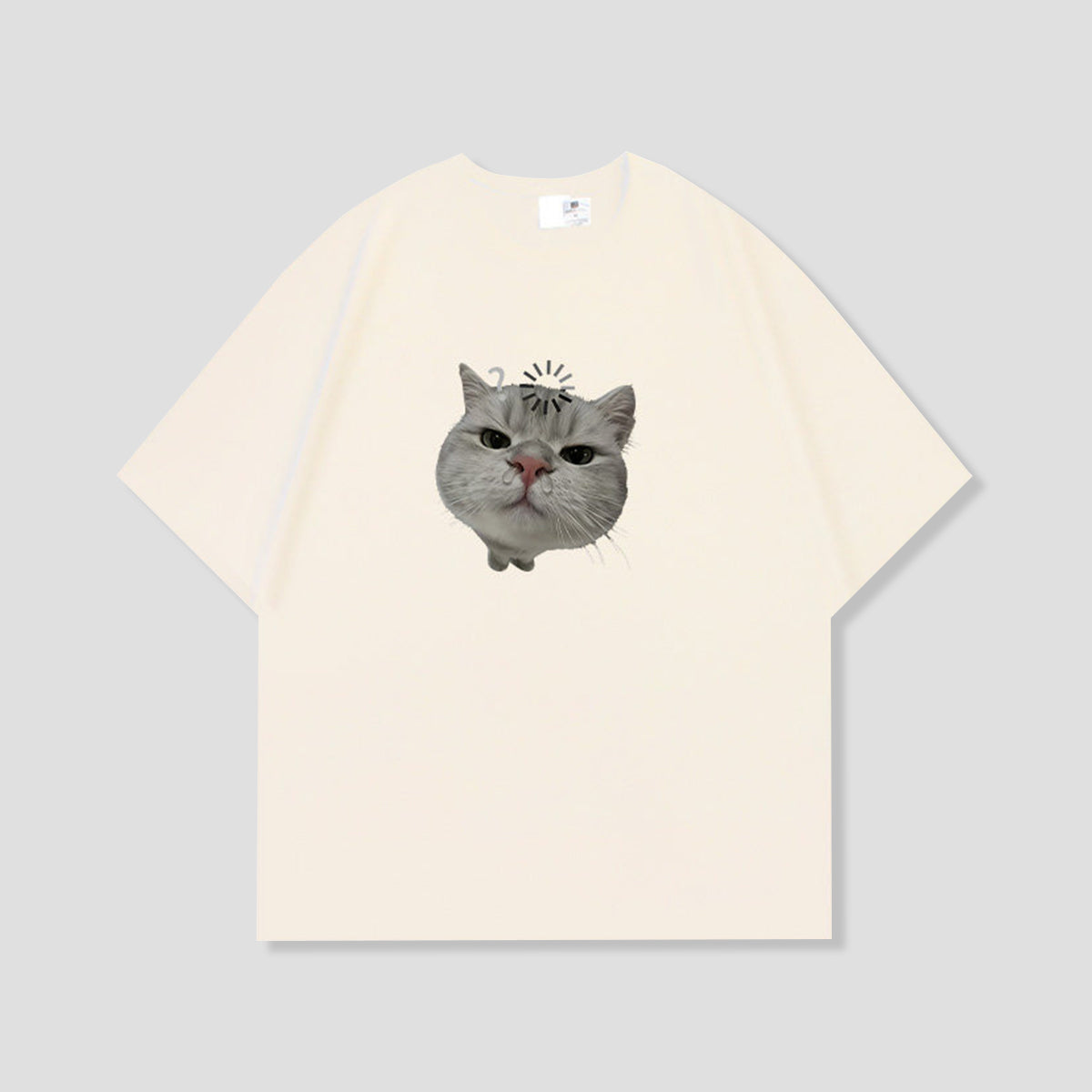 ハテナキャット グラフィックTシャツ