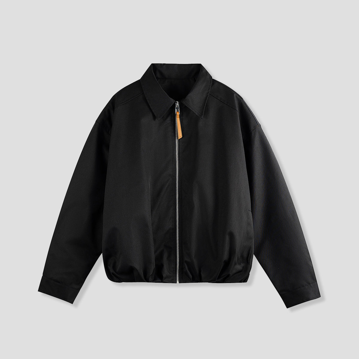 ミニマルジップ ブルゾンジャケット