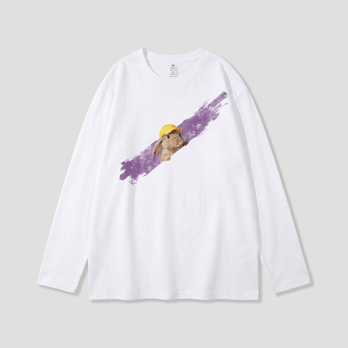 【予約】ひょっこりイエローキャップバニー ロングスリーブ