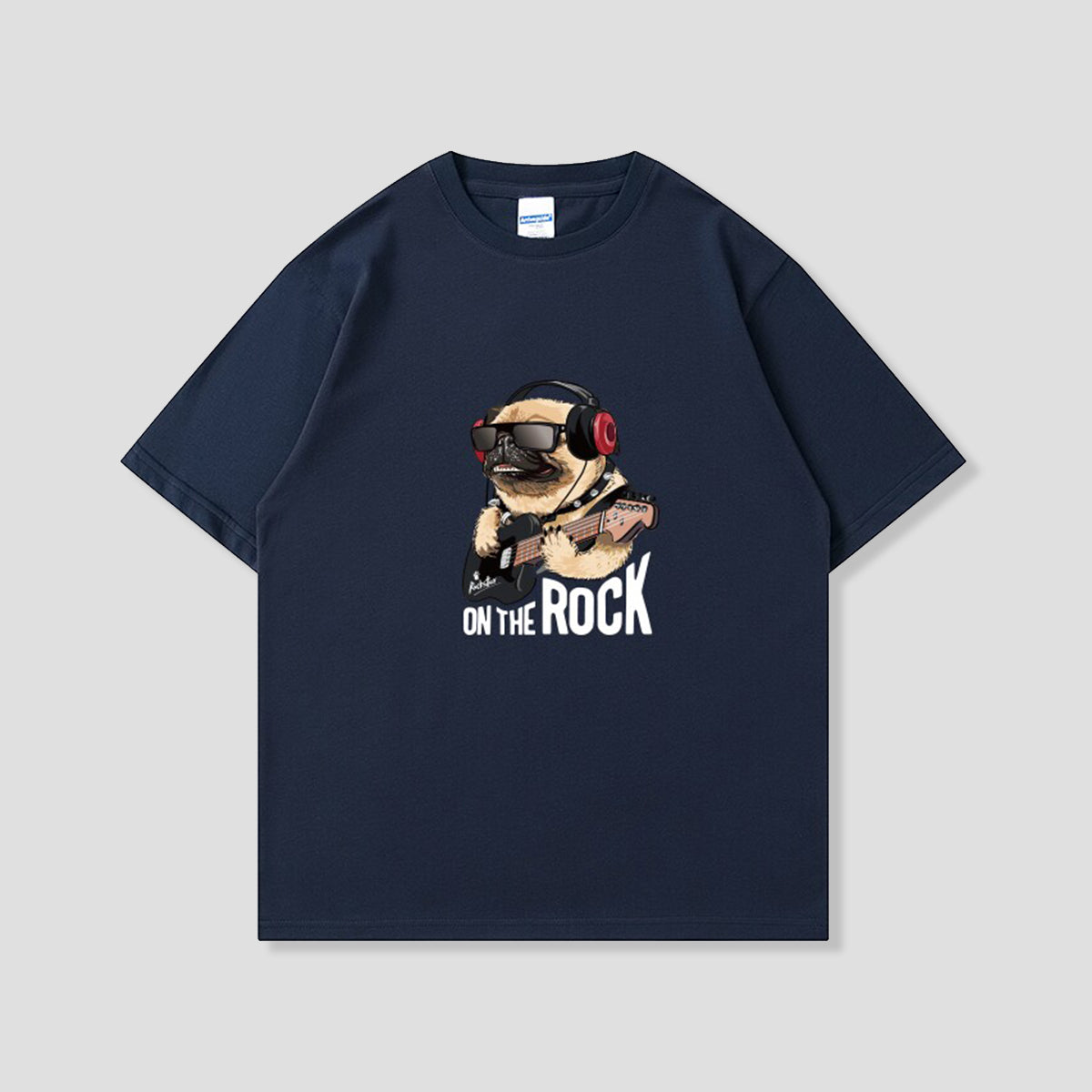 ロックパグ グラフィックTシャツ
