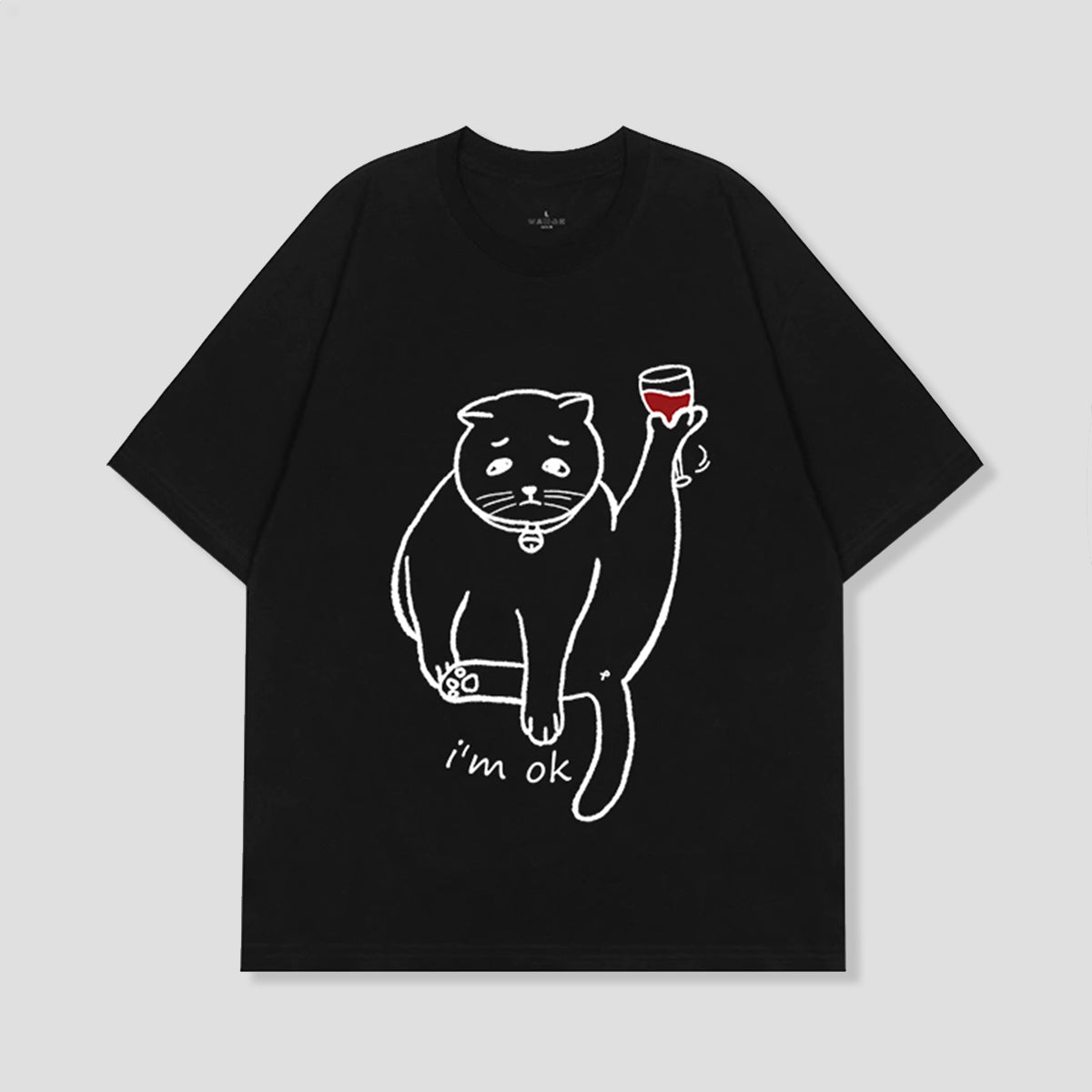 エモねこTシャツ