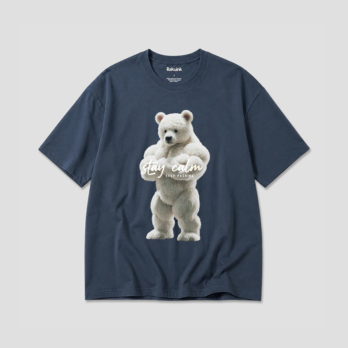 【予約】マッスルホッキョクグマ グラフィックTシャツ
