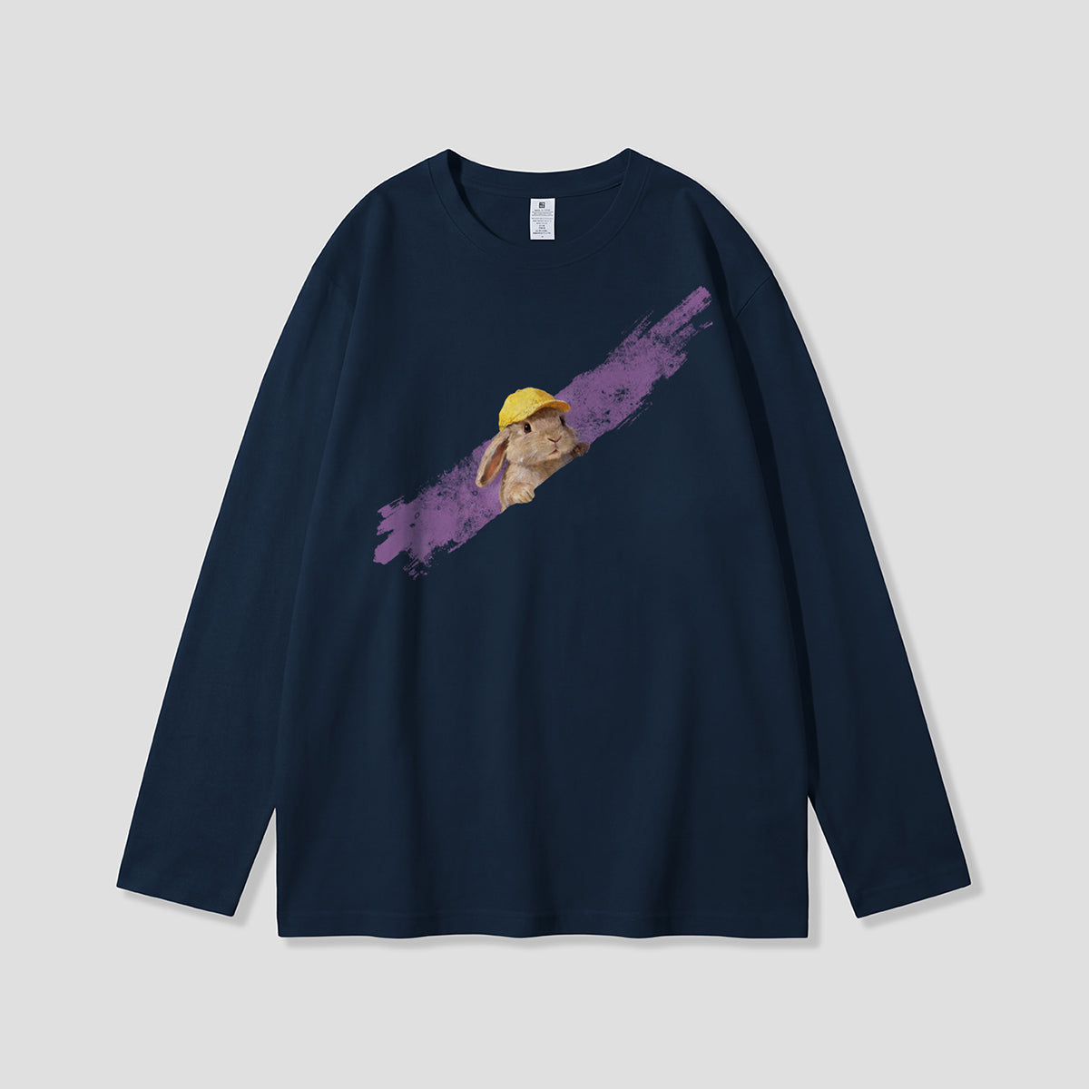 【予約】ひょっこりイエローキャップバニー ロングスリーブ