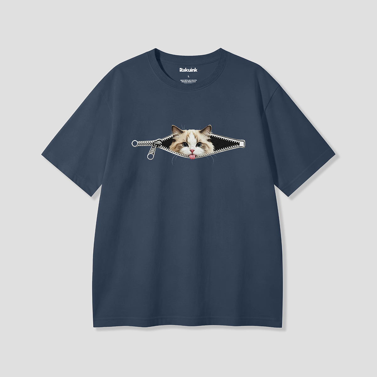 【予約】ペロッとラグドール フォトグラフィックTシャツ