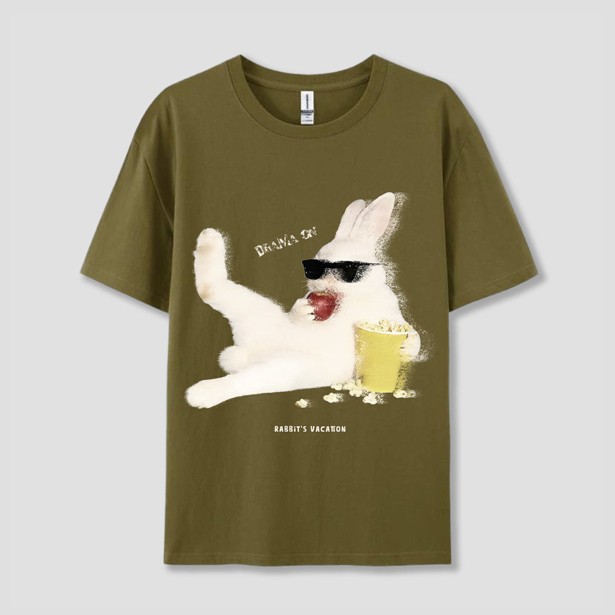 ラビットバケーション グラフィック Tシャツ