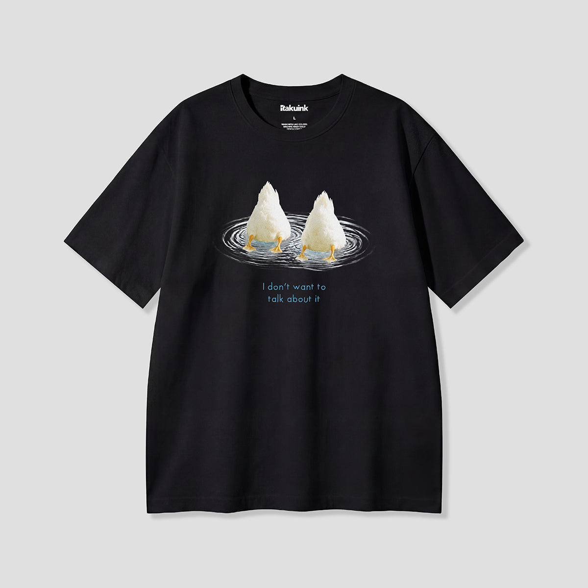 【予約】会話拒否アヒル グラフィックTシャツ