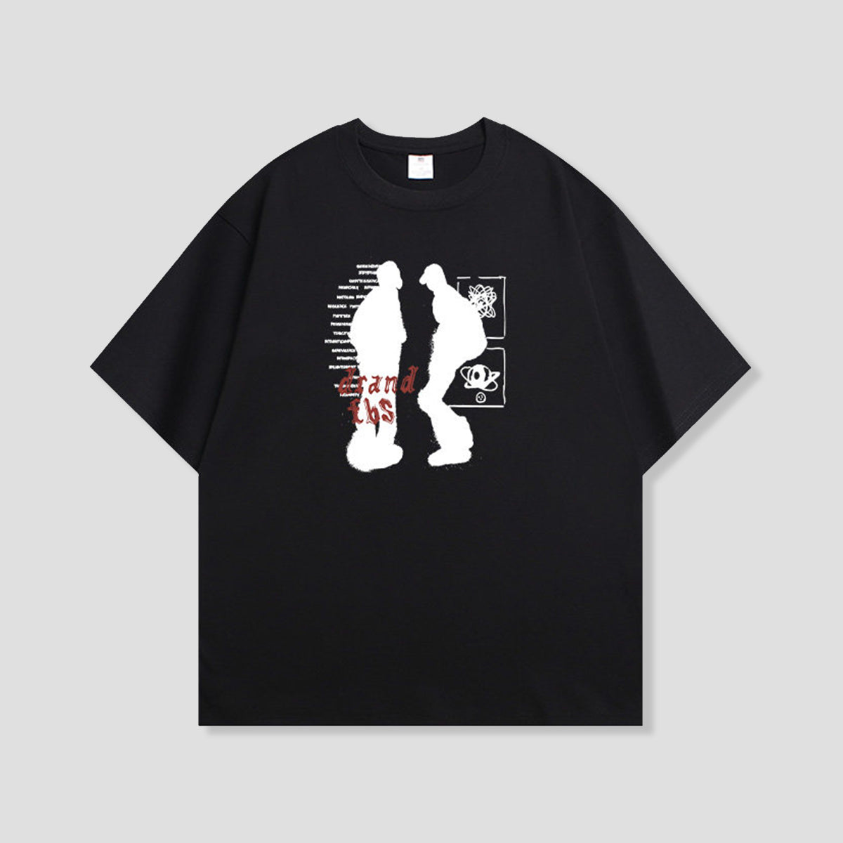 スタンドオフ シルエットグラフィックTシャツ