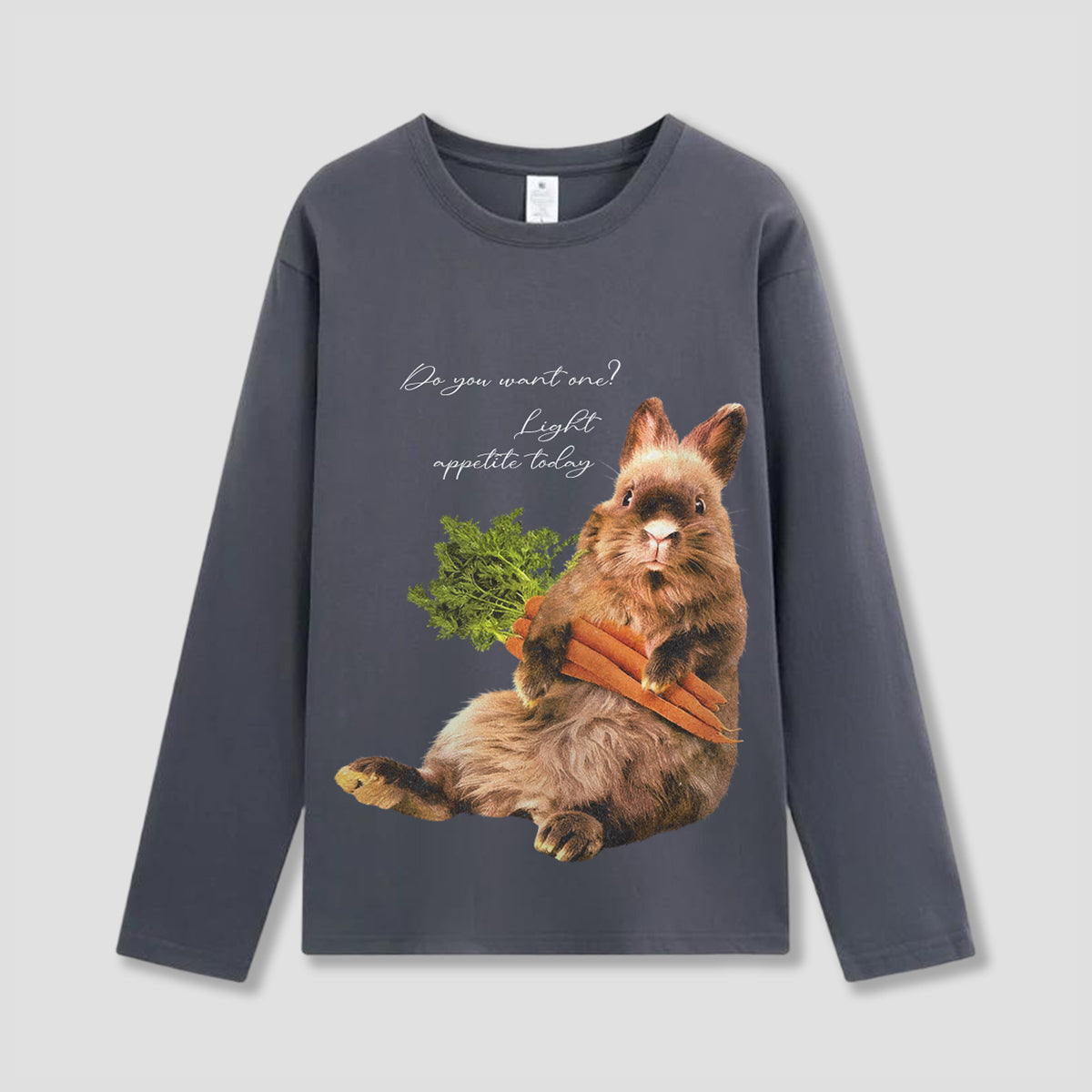 【予約】キャロット泥棒ラビット グラフィック ロングスリーブ