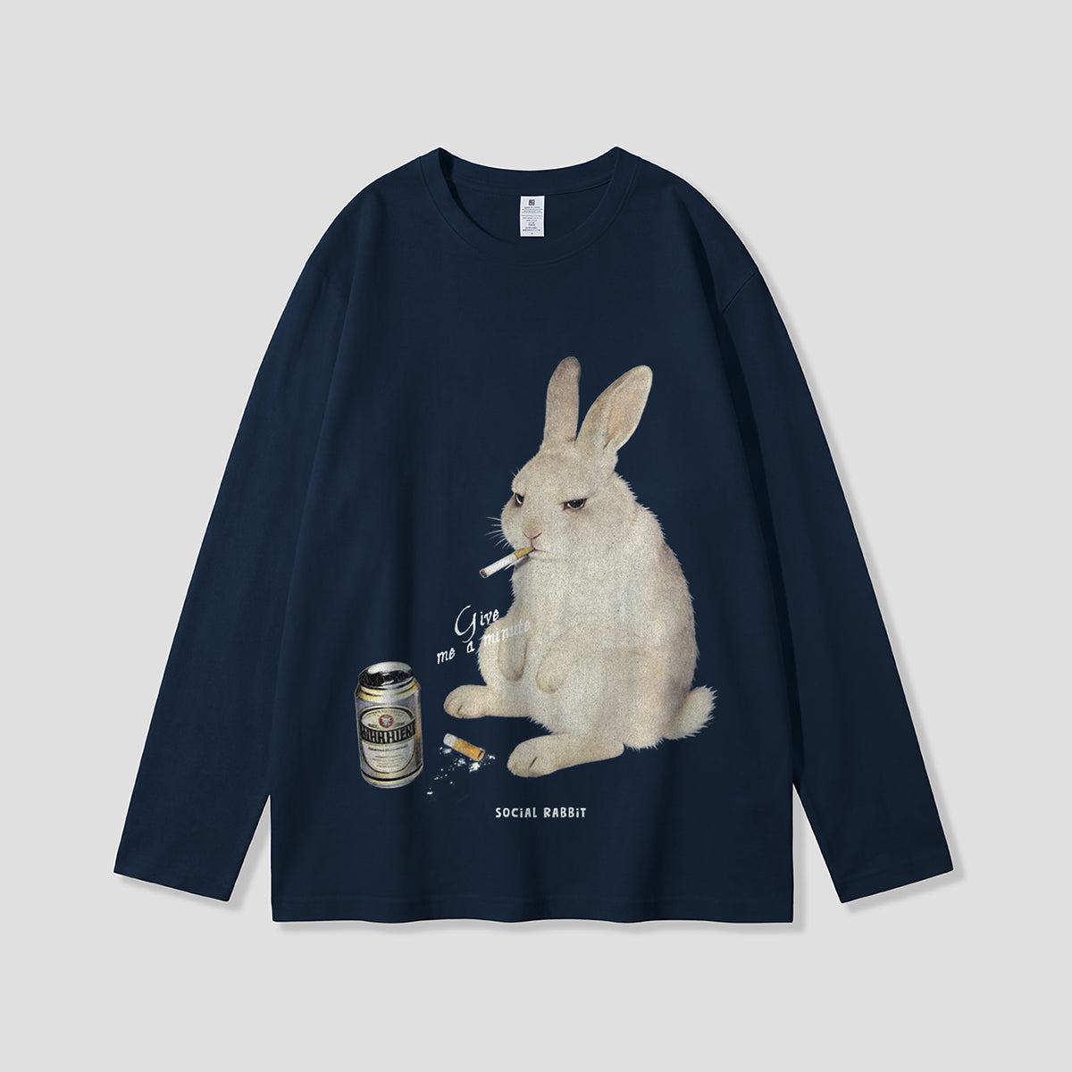 【予約】スモークラビット ロングスリーブ