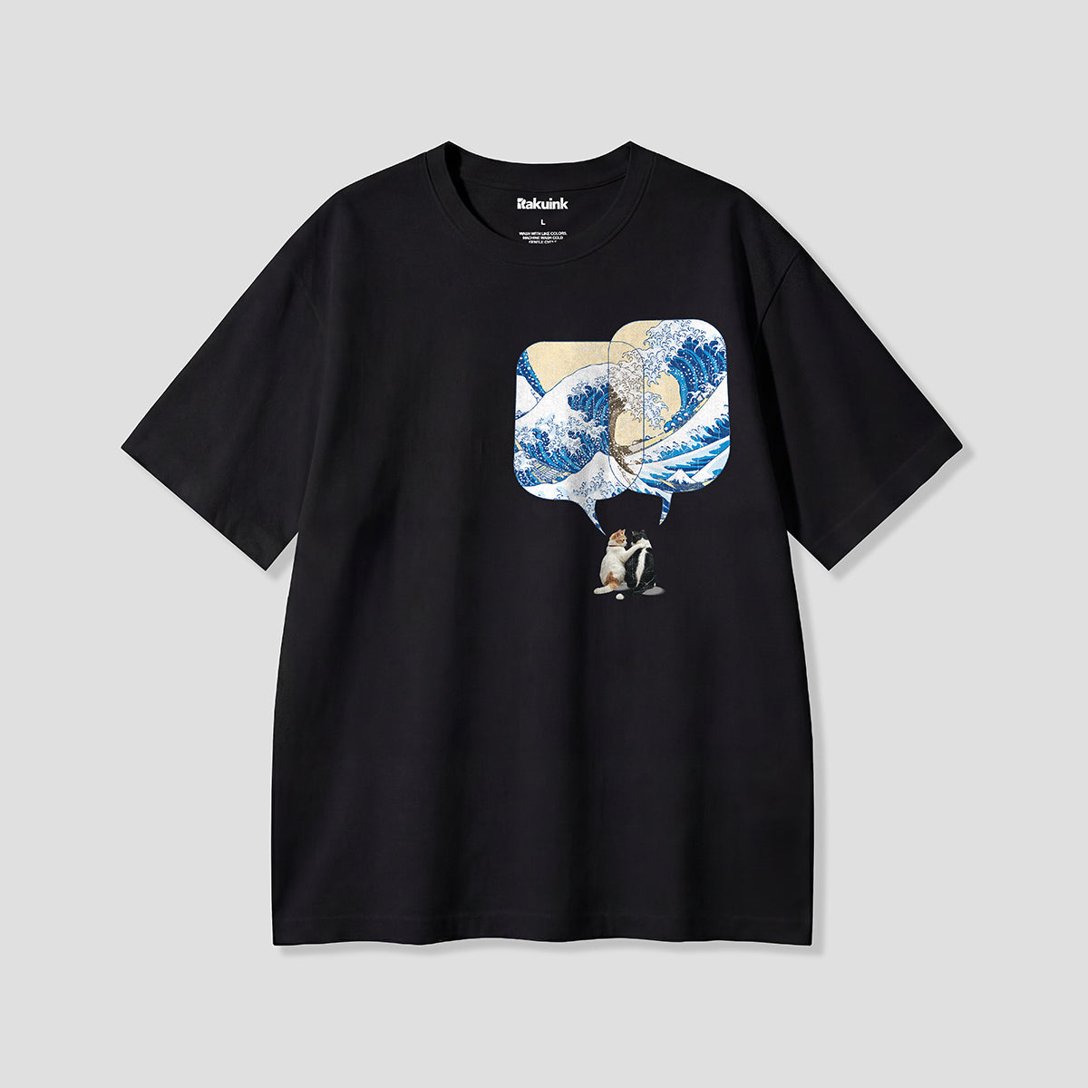 【予約】神奈川トークキャット グラフィックTシャツ