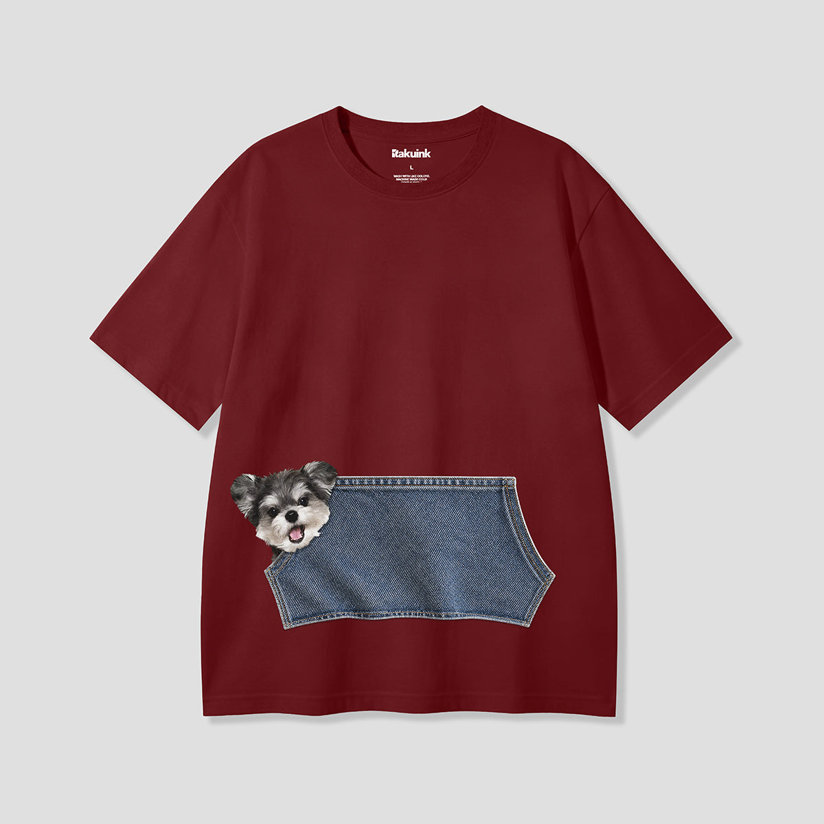 【予約】ポケットインシュナウザー グラフィックTシャツ
