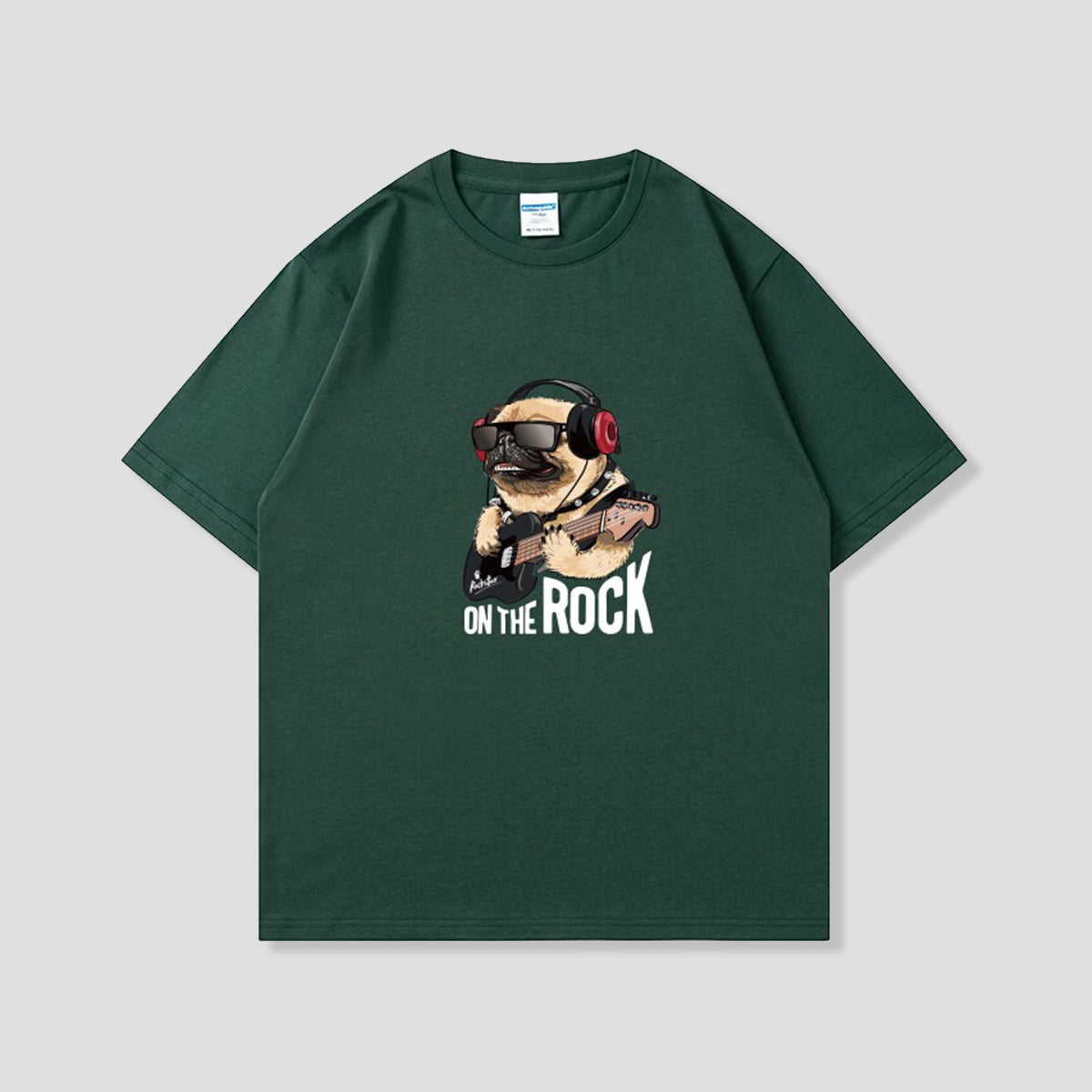 ロックパグ グラフィックTシャツ