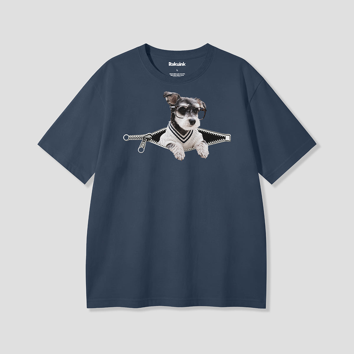 【予約】ジップシュナウザー(サングラス) Tシャツ