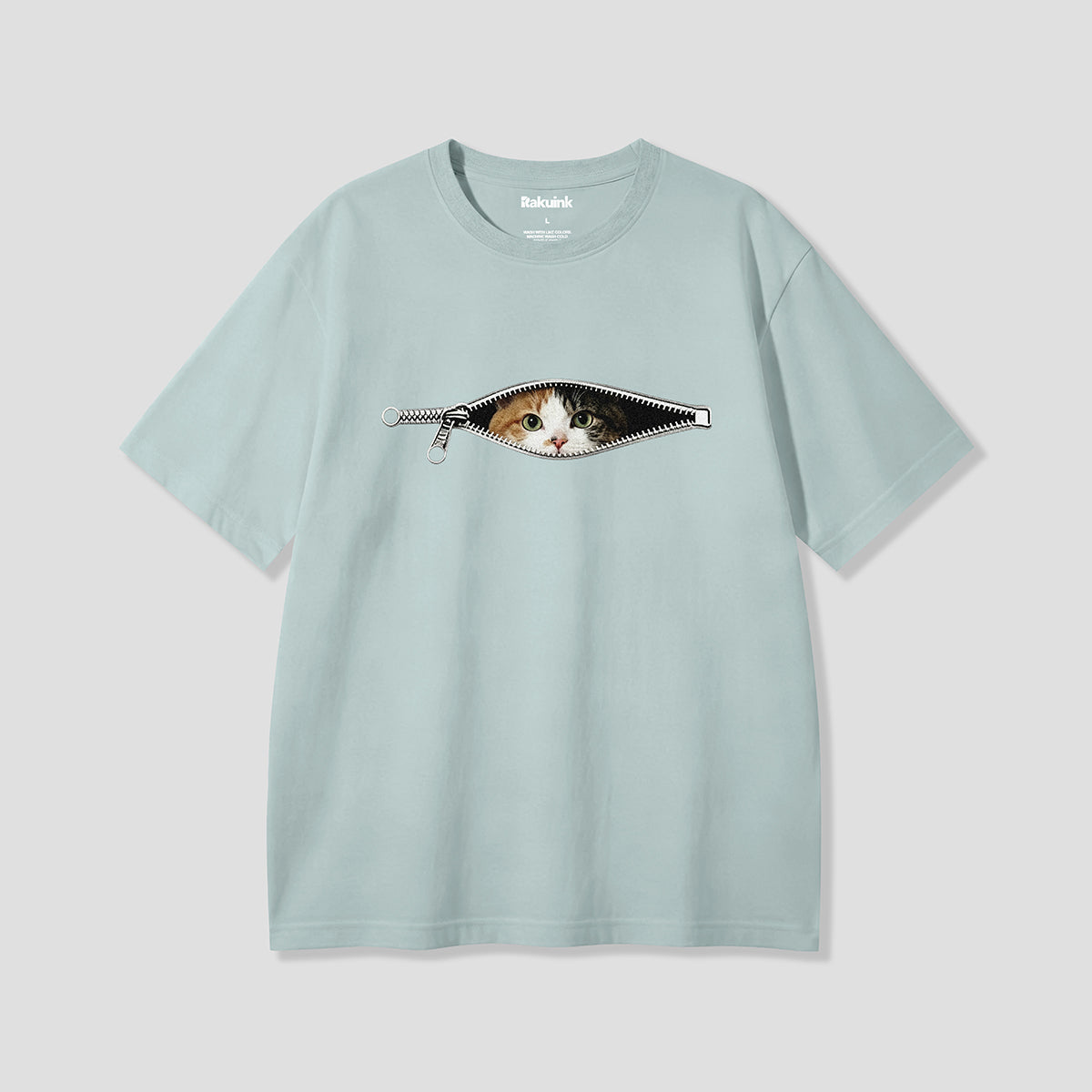 【予約】ジップピープキャット グラフィックTシャツ