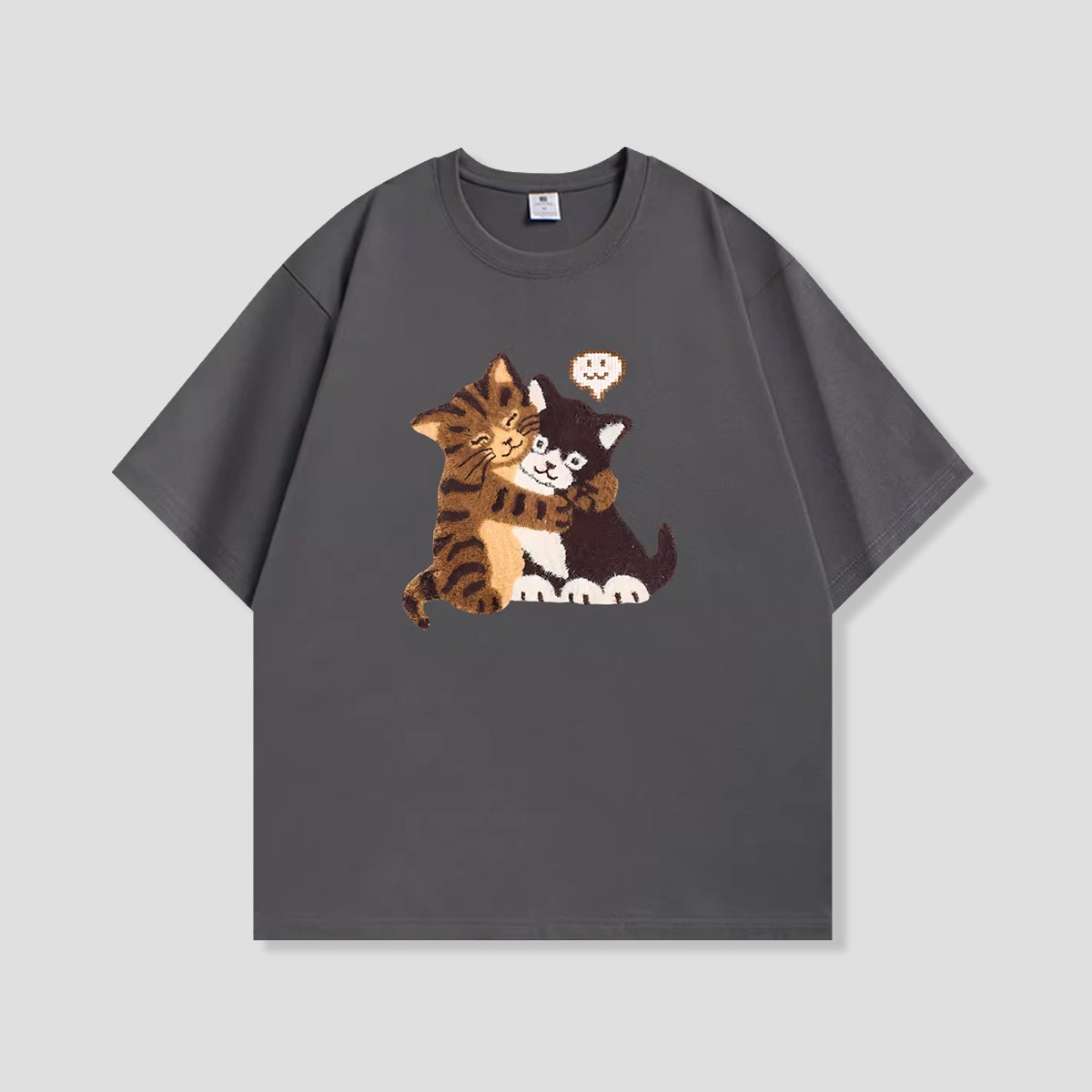 ツインキャット グラフィックTシャツ