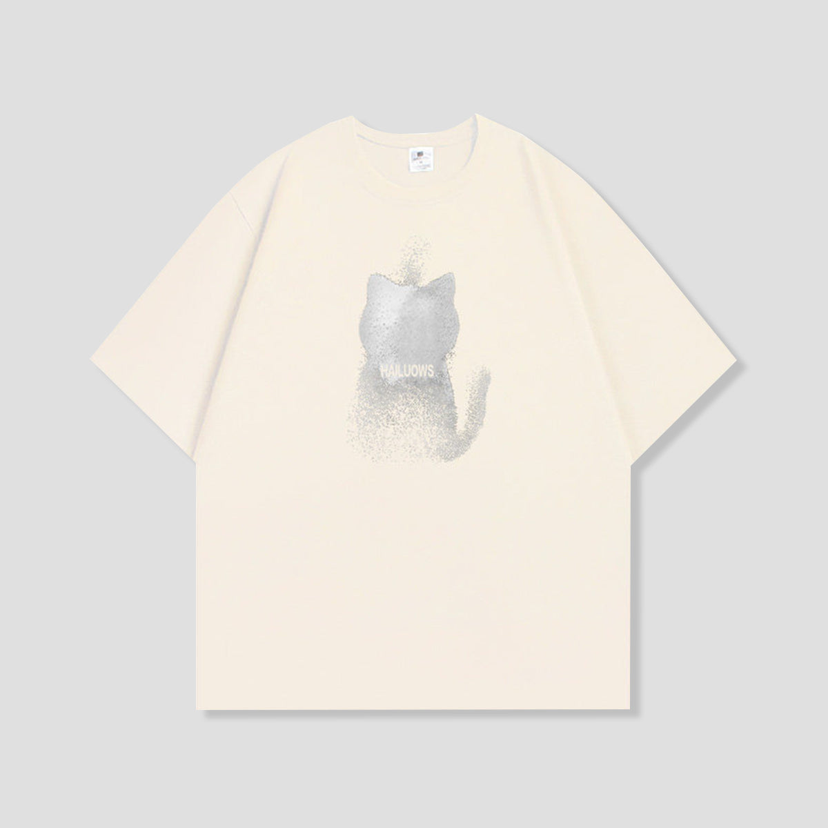 パウダーキャット グラフィックTシャツ