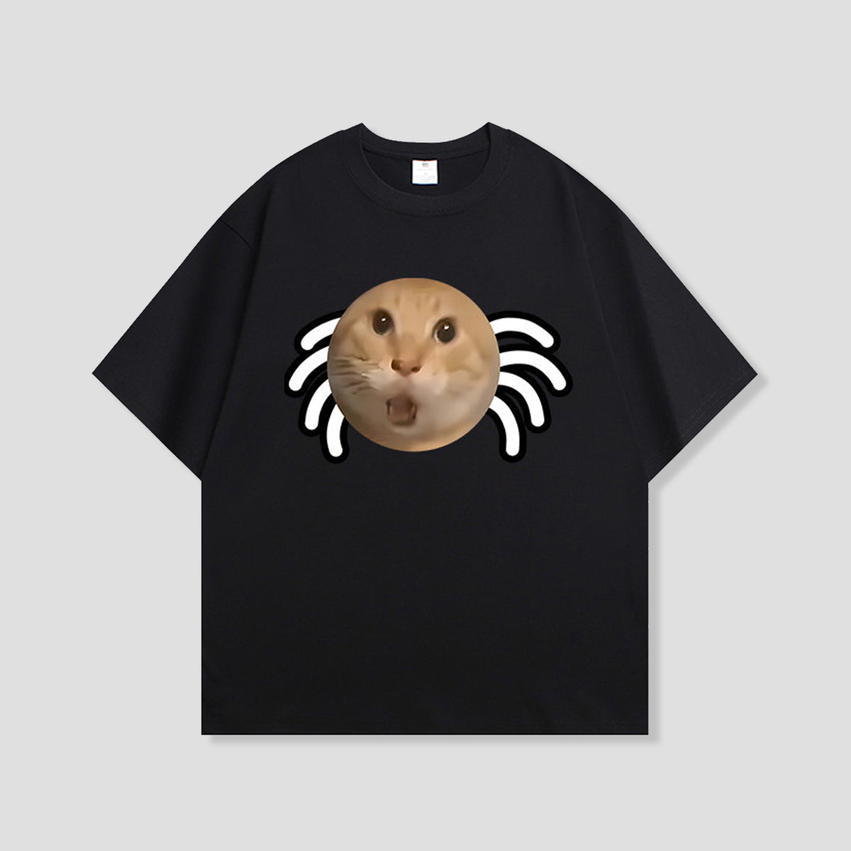 キャットスパイダー グラフィックTシャツ