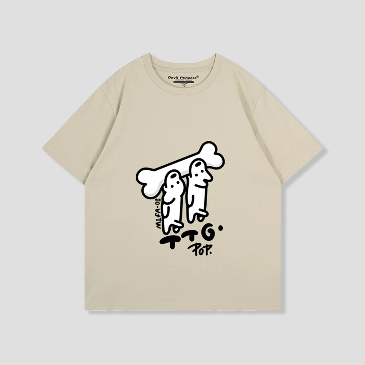 ハングオンボーンドッグ グラフィックTシャツ