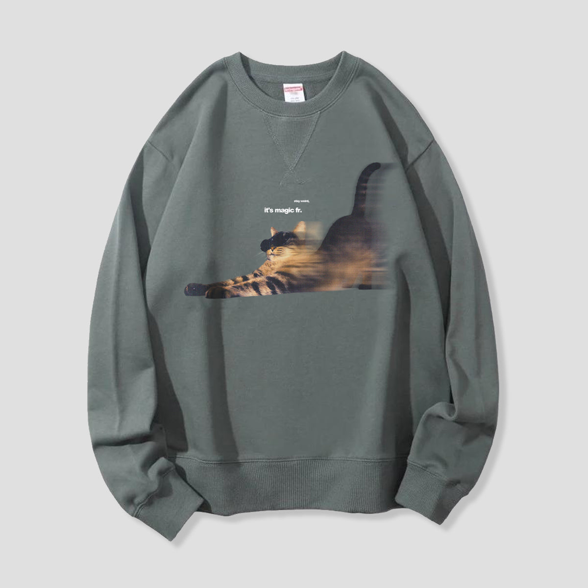 【予約】のび猫 グラフィック スウェット