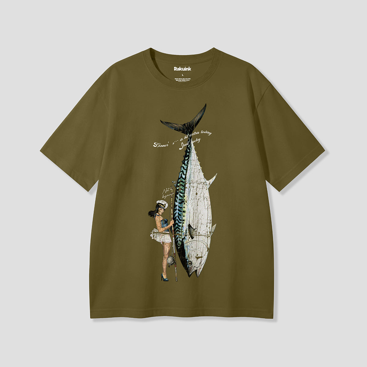 【予約】ビッグキャッチ フィッシュグラフィックTシャツ