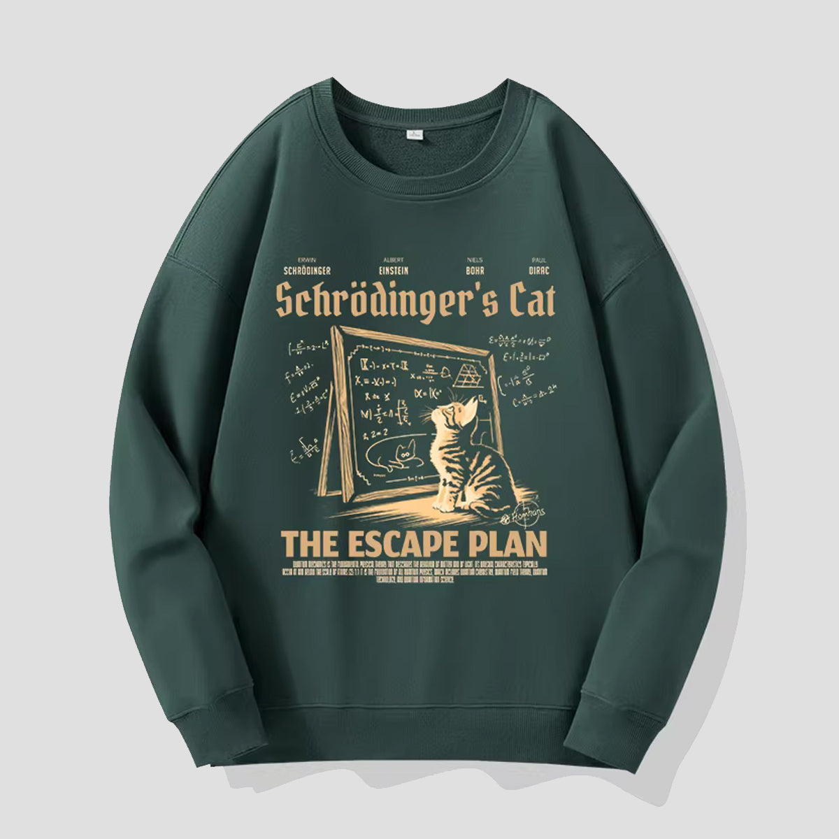 Schrödinger’s Cat ESCAPE PLAN スウェット
