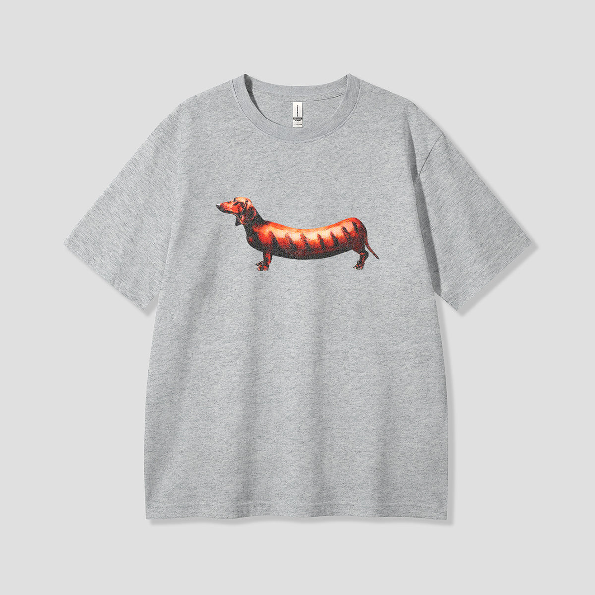 【予約】ちょいアツ ダックスフンドプリントTシャツ