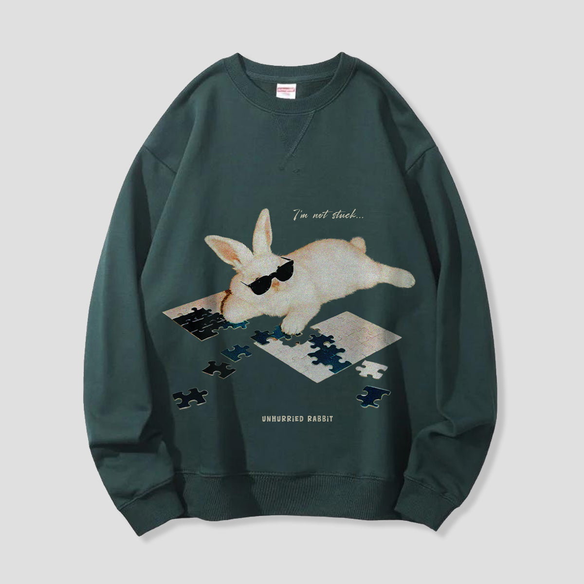 【予約】Unhurried Rabbit グラフィックスウェット