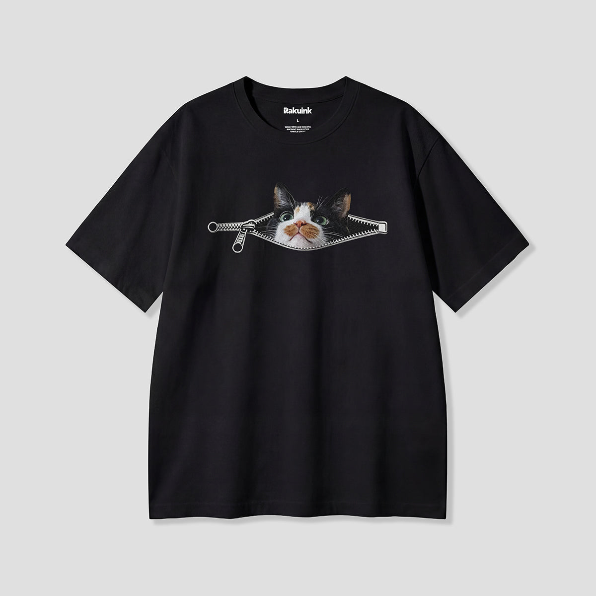 【予約】ジップピープキャット グラフィックTシャツ