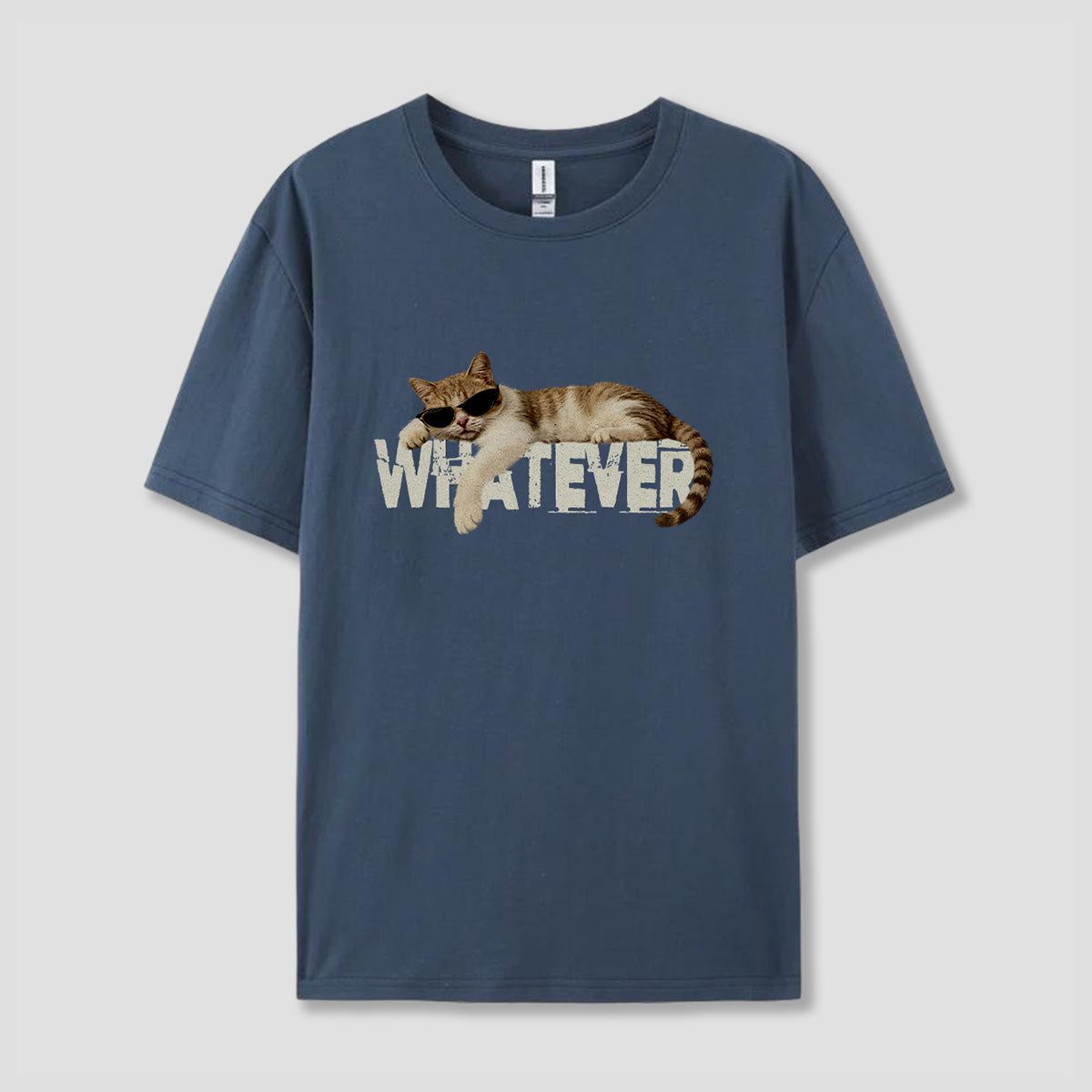 【予約】WHATEVER キャット グラフィック Tシャツ