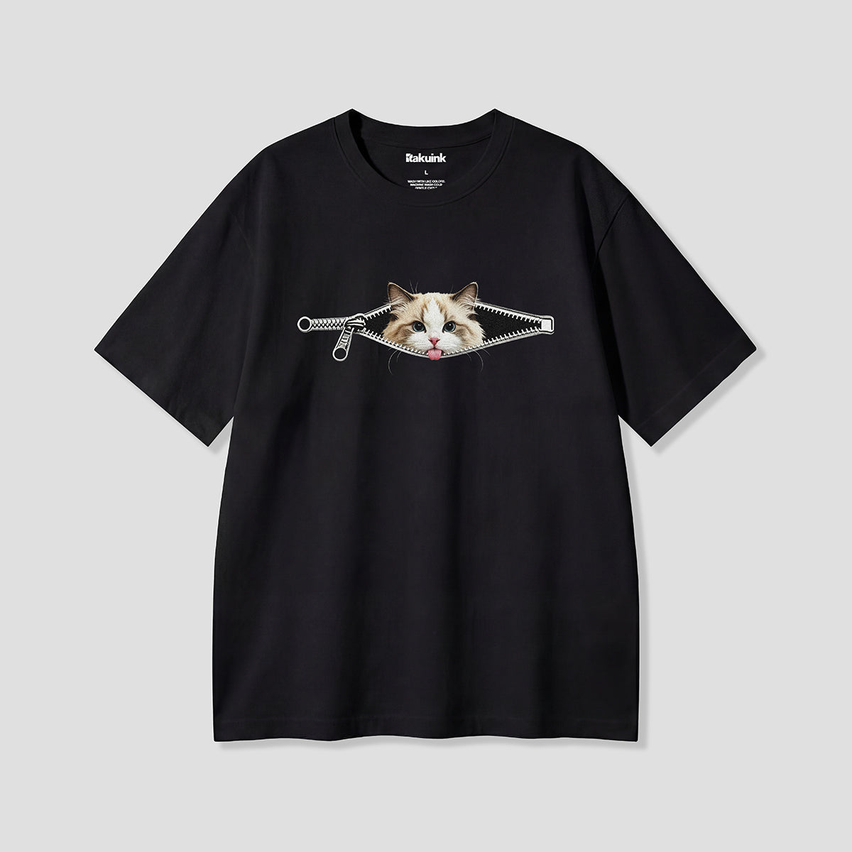 【予約】ペロッとラグドール フォトグラフィックTシャツ