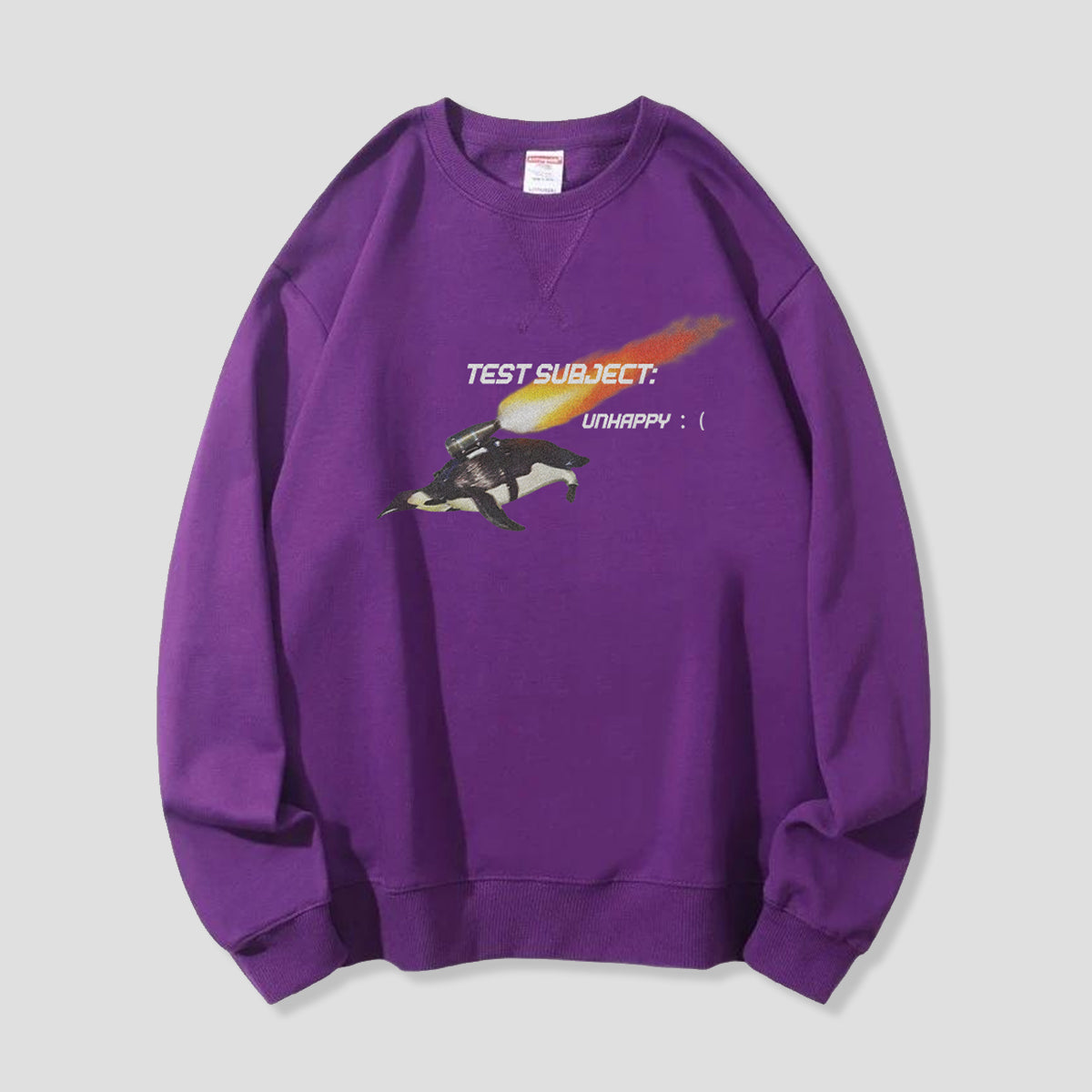 【予約】Unhappy Test Subject ペンギン グラフィックスウェット