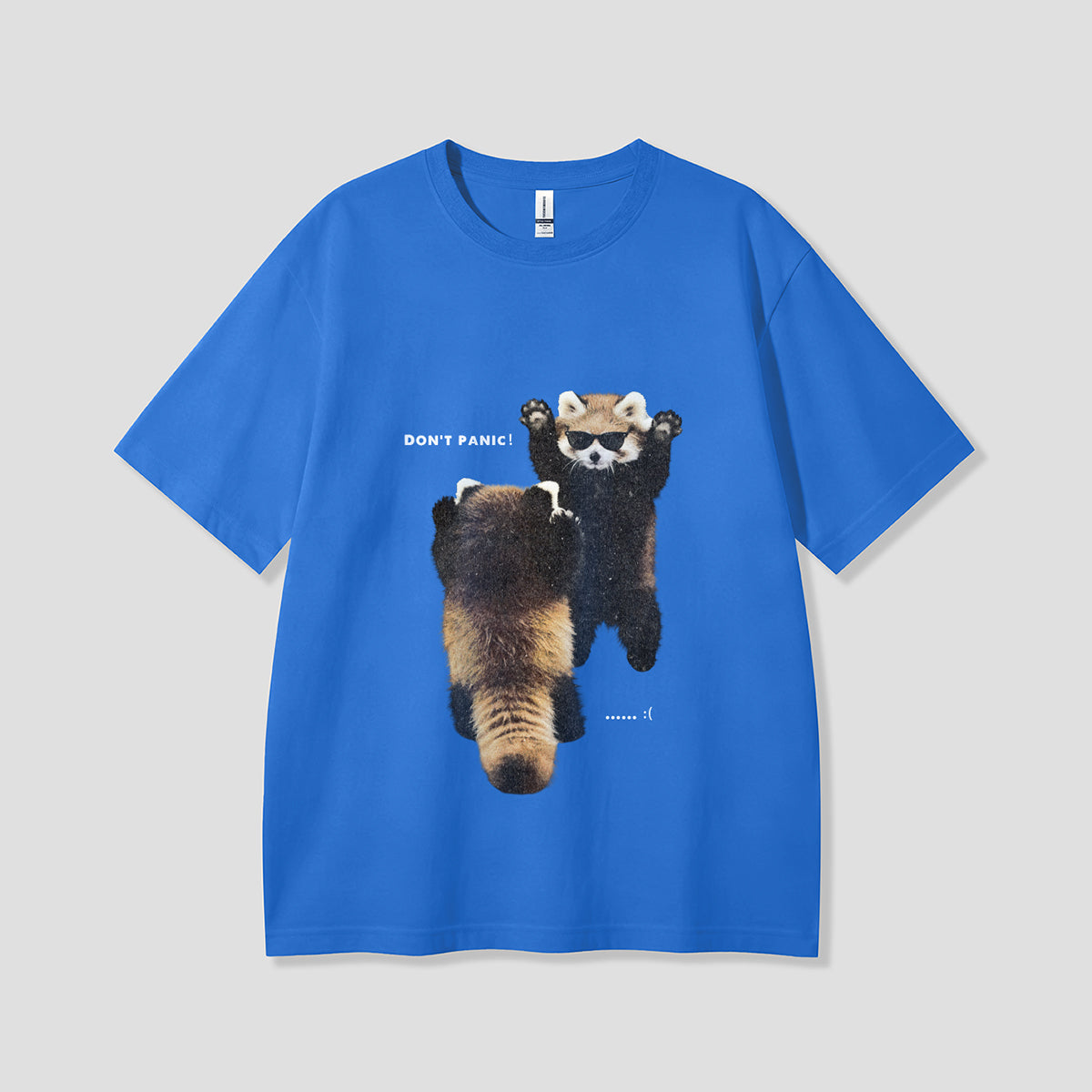 【予約】DON'T PANIC レッサーパンダ グラフィックTシャツ